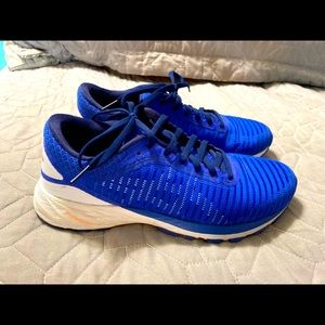 Asics Dynaflyte 2 Blue Purple/White/Indigo Blue Women's Size 8 Running Shoes